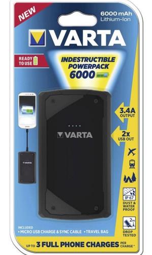 VARTA PowerBank Varta Powerpack 2 porte USB 6000 mAh